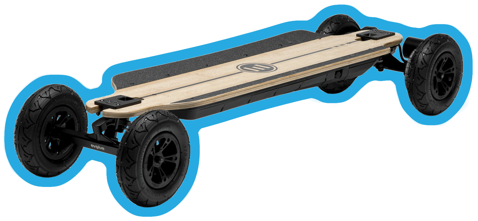 Evolve GTR Bamboo All-Terrain Powered Longboard - Visiom Marketing sales incentive